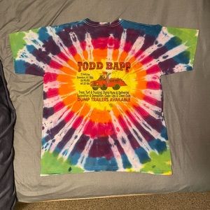 Todd Bapp Trucking Company Tie-Dye T-Shirt